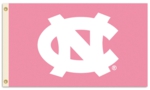 North Carolina Tar Heels 3' x 5' Pink Flag with Grommets
