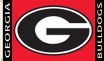 Georgia Bulldogs 3' x 5' Flag with Grommets - "G"