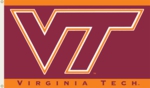 Virginia Tech 3' x 5' Flag with Grommets