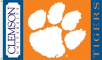 Clemson University Tigers 3' x 5' Flag with Grommets