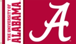 University of Alabama 3' x 5' Flag with Grommets