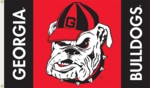 Georgia Bulldogs 3' x 5' Flag with Grommets - Mascot