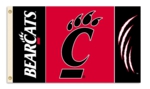 Cincinnati Bearcats 3' x 5' Flag with Grommets