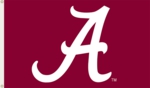 University of Alabama 3' x 5' Flag - White "A"