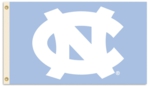 University of North Carolina 3' x 5' Flag with Grommets - Logo