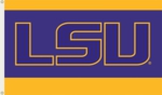 Louisiana State Tigers 3' x 5' Flag with Grommets - LSU