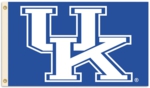 University of Kentucky 3' x 5' Flag with Grommets - "UK"