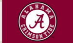 Alabama Crimson Tide 3' x 5' Flag - Round Logo