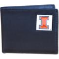 Illinois Fighting Illini Bi-fold Wallet with Tin
