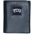 Texas Christian University Tri-fold Leather Wallet with Box