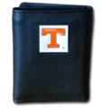University of Tennessee Tri-fold Leather Wallet with Tin