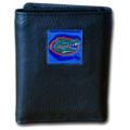 Florida Gators Tri-fold Leather Wallet with Tin