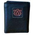 Auburn University Tri-fold Leather Wallet with Tin