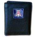 University of Arizona Tri-fold Leather Wallet with Box