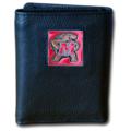 University of Maryland Terrapins Tri-fold Leather Wallet w/ Tin