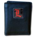University of Louisville Tri-fold Leather Wallet with Box
