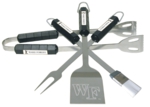 Wake Forest Demon Deacons 4 Piece BBQ Set