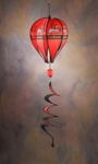 Louisville Cardinals Hot Air Balloon Spinner