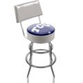 Texas Christian Horned Frogs Padded Bar Stool with Backrest