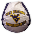 West Virginia Mountaineers Bean Bag Chair