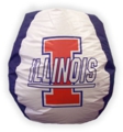 Illinois Fighting Illini Bean Bag Chair