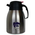 Kansas State Wildcats Coffee Carafe with Metal Logo