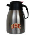 USC Trojans Coffee Carafe with Metal Logo