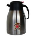 Maryland Terrapins Coffee Carafe with Metal Logo