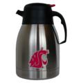 Washington State Cougars Coffee Carafe with Metal Logo