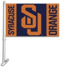 Syracuse University Orange Car Flag & Wall Bracket