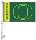 University of Oregon Car Flag & Wall Bracket