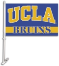 UCLA Bruins Car Flag & Wall Bracket