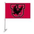 University of Utah Utes Car Flag & Wall Bracket