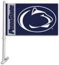 Penn State Nittany Lions Car Flag & Wall Bracket