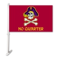 East Carolina Pirates Car Flag & Wall Bracket - No Quarter