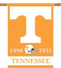 Tennessee Volunteers 2-Sided 28" X 40" Champion Years Banner