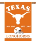 Texas Longhorns 2-Sided 28" X 40" Champion Years Banner
