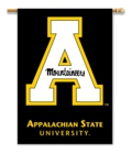 Appalachian State 2-Sided 28" x 40" Hanging Banner - Black
