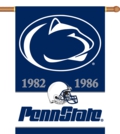 Penn State Nittany Lions 2-Sided 28" X 40" Champion Years Banner