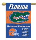 Florida Gators 2-Sided 28" X 40" Champion Years Banner