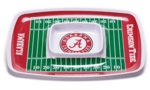 Alabama Crimson Tide Football Chip & Dip Tray