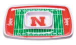 Nebraska Cornhuskers Football Chip & Dip Tray