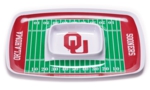 Oklahoma Sooners Football Chip & Dip Tray