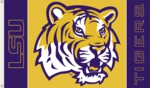 Louisiana State Tigers 2-Sided 3' x 5' Flag with Grommets