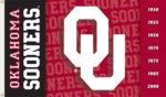 Oklahoma Sooners 2-Sided 3' x 5' Flag with Grommets