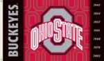 Ohio State Buckeyes 2-Sided 3' x 5' Flag with Grommets