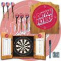 Dayton Flyers Dartboard & Cabinet