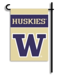 Washington Huskies 2-Sided Garden Flag