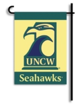 UNCW Seahawks 2-Sided Garden Flag
