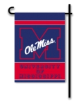 University of Mississippi - Ole Miss 2-Sided Garden Flag